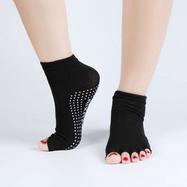 Half Five Fingers Yoga Sock