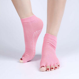 Half Five Fingers Yoga Sock