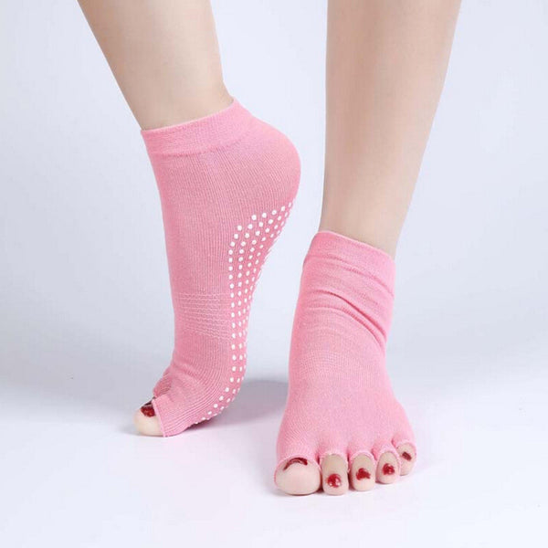Half Five Fingers Yoga Sock
