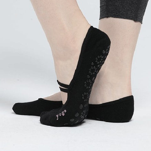 Women's Anti Slip Cotton Yoga Socks